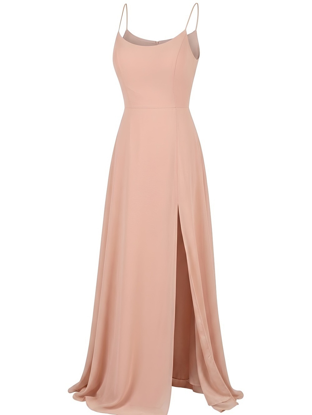 Mother of the Bride /Groom Clearance Sale -Jenny Yoo Blush Pink Gown/Side Slit